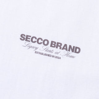 Legacy white tee
