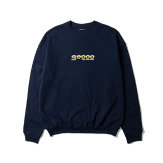 OWN YOUR GRID NAVY CREWNECK