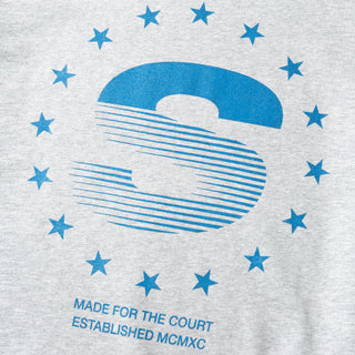 OWN YOUR GRID GREY MELAGNE CREWNECK