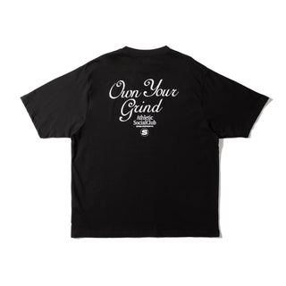 ATHLETIC SOCIAL CLUB BLACK TEE