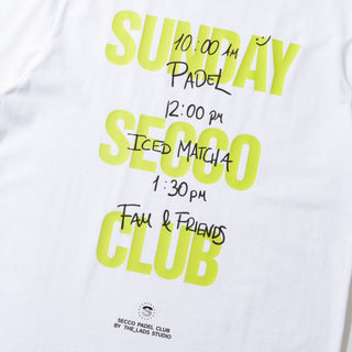 SUNDAY SECCO CLUB LIMA TEE