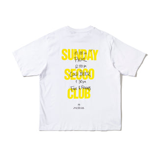 SUNDAY SECCO CLUB YELOW TEE