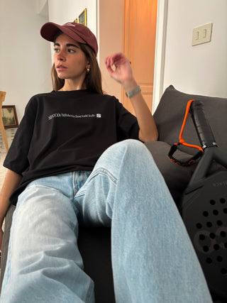 ATHLETIC SOCIAL CLUB BLACK TEE