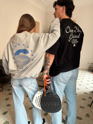 ATHLETIC SOCIAL CLUB BLACK TEE