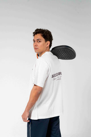 Legacy white tee