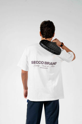 Legacy white tee